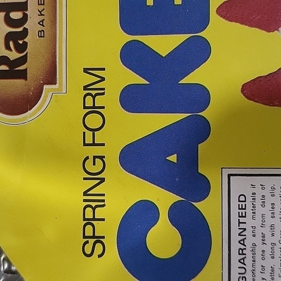 NWT Vintage Radiant Bakeware Spring Form CAKE PAN Kitchenware Brazil - Picture 5 of 5